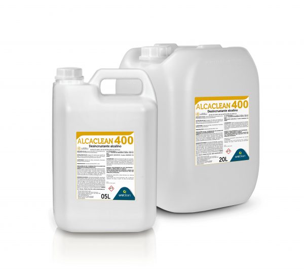 Desincrustante alcalino para higienização de equipamentos de ordenha – ALCACLEAN ® 400