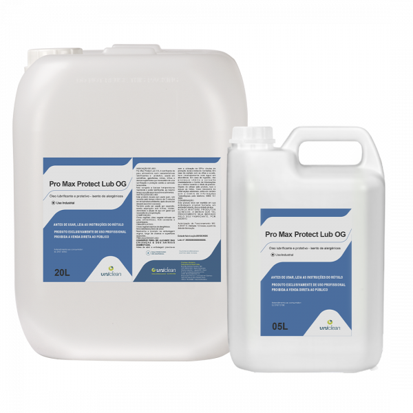 Óleo vegetal protetivo isento de alergênicos – PRO MAX PROTECT LUB OG