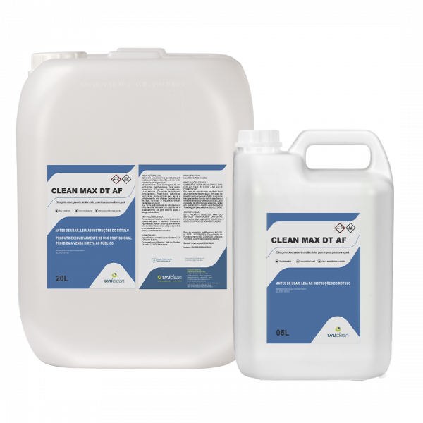 Detergente alcalino forte (limpeza pesada) – CLEAN MAX DT AF