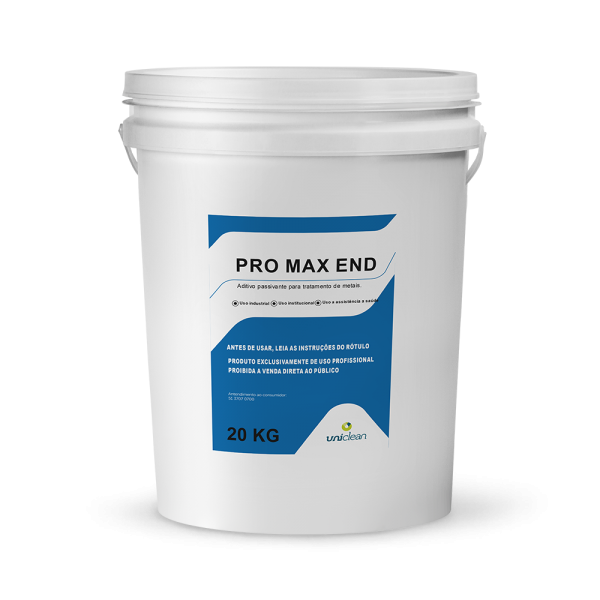 Passivante para tratamento de metais – PRO MAX END